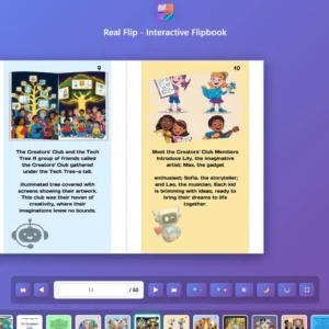 real flip when page turn